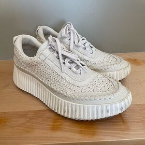Dolce Vita Dolen Sneakers Sandstone Knit, 8.5